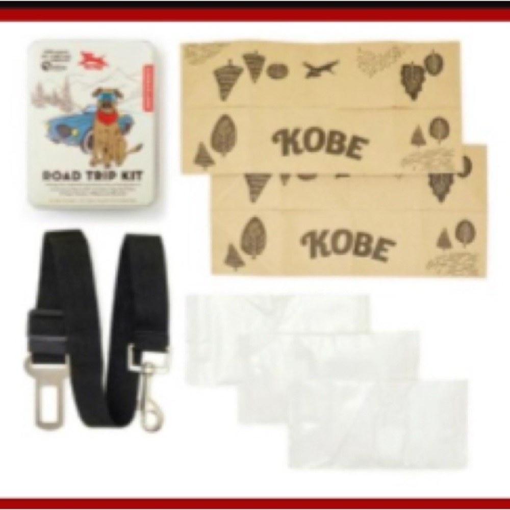 Kikkerland Dog Road Trip Kit - Picture 3 of 3